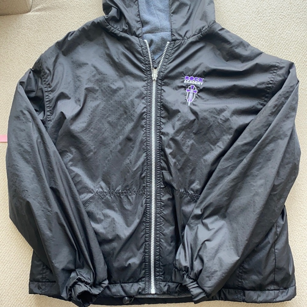 The Rock Academy uniform jacket. L (youth) great cond